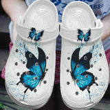 Clog Painting Butterfly Classic Personalized Clogs - Love Mine Gifts