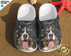 Bernese Mountain Personalized Clogs