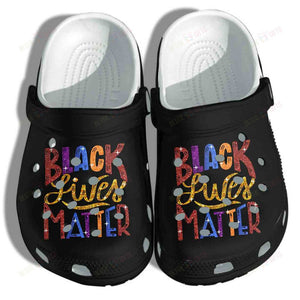 Clog Vintage Blm Black Lives Matter Classic Personalized Clogs - Love Mine Gifts