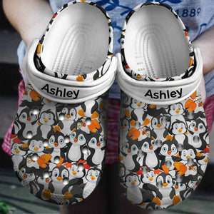 Clog Penguin Classic Personalized Clogs - Love Mine Gifts