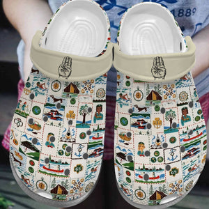 Scouting For Women Men Kid Print 3D Girl Scout Personalized Clogs