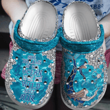 Mermaid Personalized Clog, Custom Name, Text, Color, Number Fashion Style For Women, Men, Kid, Print 3D Dream Of The Ocean