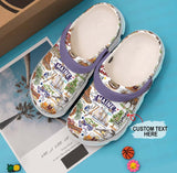 Clog Maine Personalized Clog, Custom Name, Text, Color, Number Fashion Style For Women, Men, Kid, Print 3D Maine Proud - Love Mine Gifts