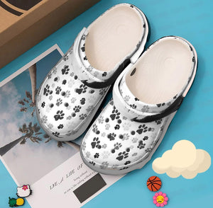 Clog Dog Personalized Clog, Custom Name, Text, Color, Number Fashion Style For Women, Men, Kid, Print 3D Dalmatian - Love Mine Gifts