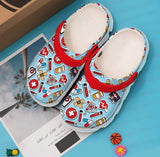 Nurse Personalized Clog, Custom Name, Text, Color, Number Fashion Style For Women, Men, Kid, Print 3D Nursing Collection