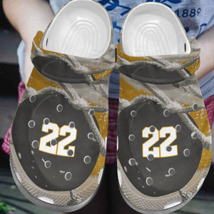 Hockey Personalized Clog, Custom Name, Text, Color, Number Fashion Style For Women, Men, Kid, Print 3D Go Hard Or Go Home