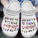 Nurse Personalized Clog, Custom Name, Text, Color, Number Fashion Style For Women, Men, Kid, Print 3D Pqrs