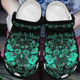 Clog Love As Much As You Live Personalized Clog, Custom Name, Text, Color, Number Fashion Style For Women, Men, Kid, Print 3D - Love Mine Gifts