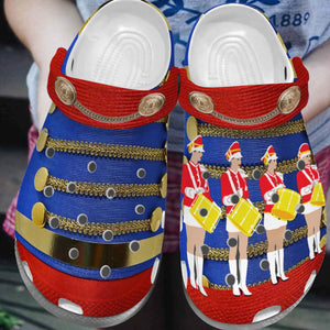 Marching Band Personalized Clog, Custom Name, Text, Color, Number Fashion Style For Women, Men, Kid, Print 3D Love Marching Band