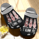 Llama Personalized Clog, Custom Name, Text, Color, Number Fashion Style For Women, Men, Kid, Print 3D I Llama You