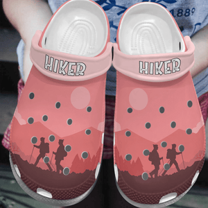 Clog Hiking Personalized Clog, Custom Name, Text, Color, Number Fashion Style For Women, Men, Kid, Print 3D Hiker - Love Mine Gifts