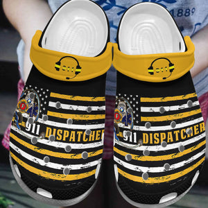 Clog Dispatcher Personalized Clog, Custom Name, Text, Color, Number Fashion Style For Women, Men, Kid, Print 3D I Am A Dispatcher - Love Mine Gifts
