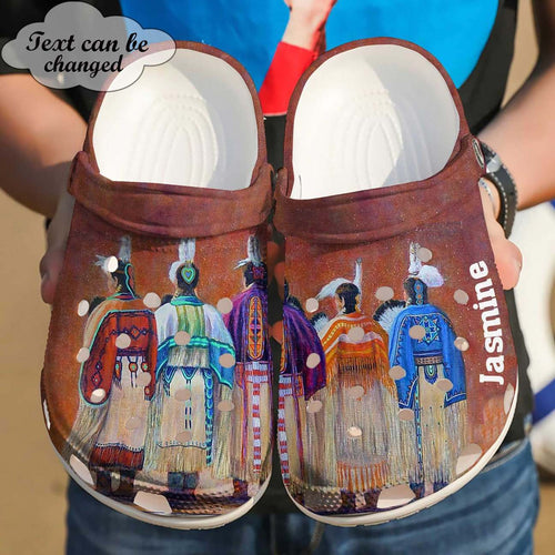 Clog Native Personalized Clog, Custom Name, Text Native Life, Fashion Style For Women, Men, Kid, Print 3D - Love Mine Gifts