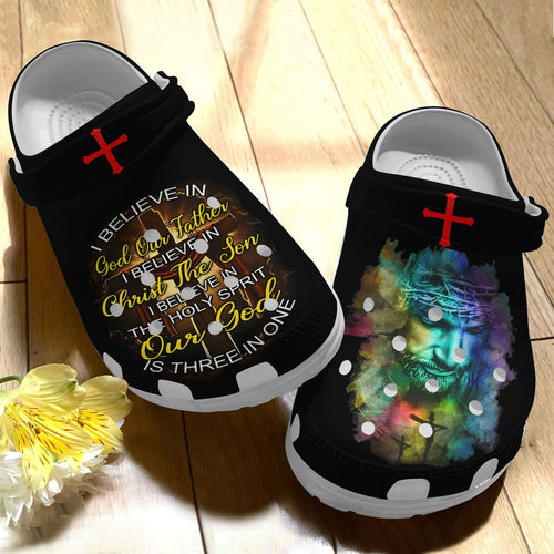 Clog God Personalized Clog, Custom Name, Text The Holy Spirit, Fashion Style For Women, Men, Kid, Print 3D - Love Mine Gifts