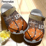 Clog Basketball Personalized Personalize Clog, Custom Name, Text, Fashion Style For Women, Men, Kid, Print 3D End Game - Love Mine Gifts