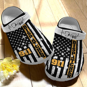 Clog Dispatcher Personalized Clog, Custom Name, Text Proud Dispatcher, Fashion Style For Women, Men, Kid, Print 3D - Love Mine Gifts