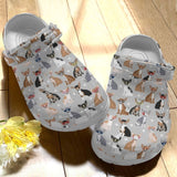 Clog Chihuahua Personalize Clog, Custom Name, Text, Fashion Style For Women, Men, Kid, Print 3D Friends - Love Mine Gifts