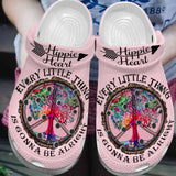 Clog Hippie Soul Personalize Clog, Custom Name, Text, Fashion Style For Women, Men, Kid, Print 3D - Love Mine Gifts