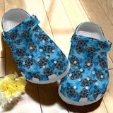 Clog Sea Turtle Personalize Clog, Custom Name, Text, Fashion Style For Women, Men, Kid, Print 3D Whitesole Sea Turtle Pattern - Love Mine Gifts