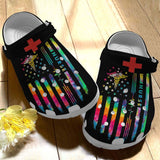 Nurse You Are Amazing, Personalize Clog, Custom Name Text, Number On Sandal Fashion Style For Women, Men, Kid
