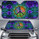 Car Sun Shade Hippie Auto Sun Shade Car Windshield Window Cover Sunshade - Love Mine Gifts