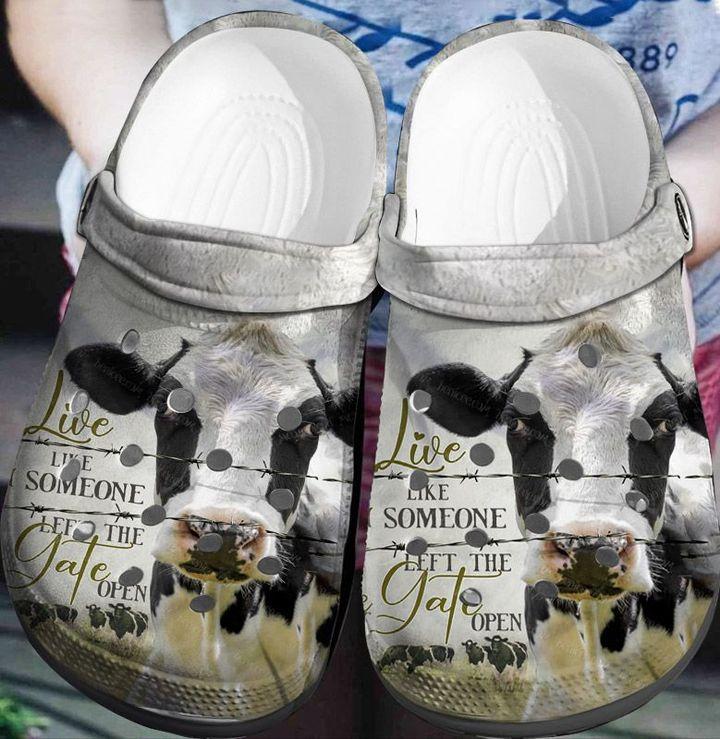 Clog Cow Personalize Clog, Custom Name Text On Sandal Fashion Style For Women, Men, Kid - Love Mine Gifts