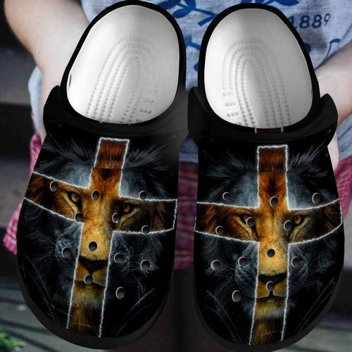 Clog Lion Personalize Clog, Custom Name Text On Sandal Fashion Style For Women, Men, Kid - Love Mine Gifts