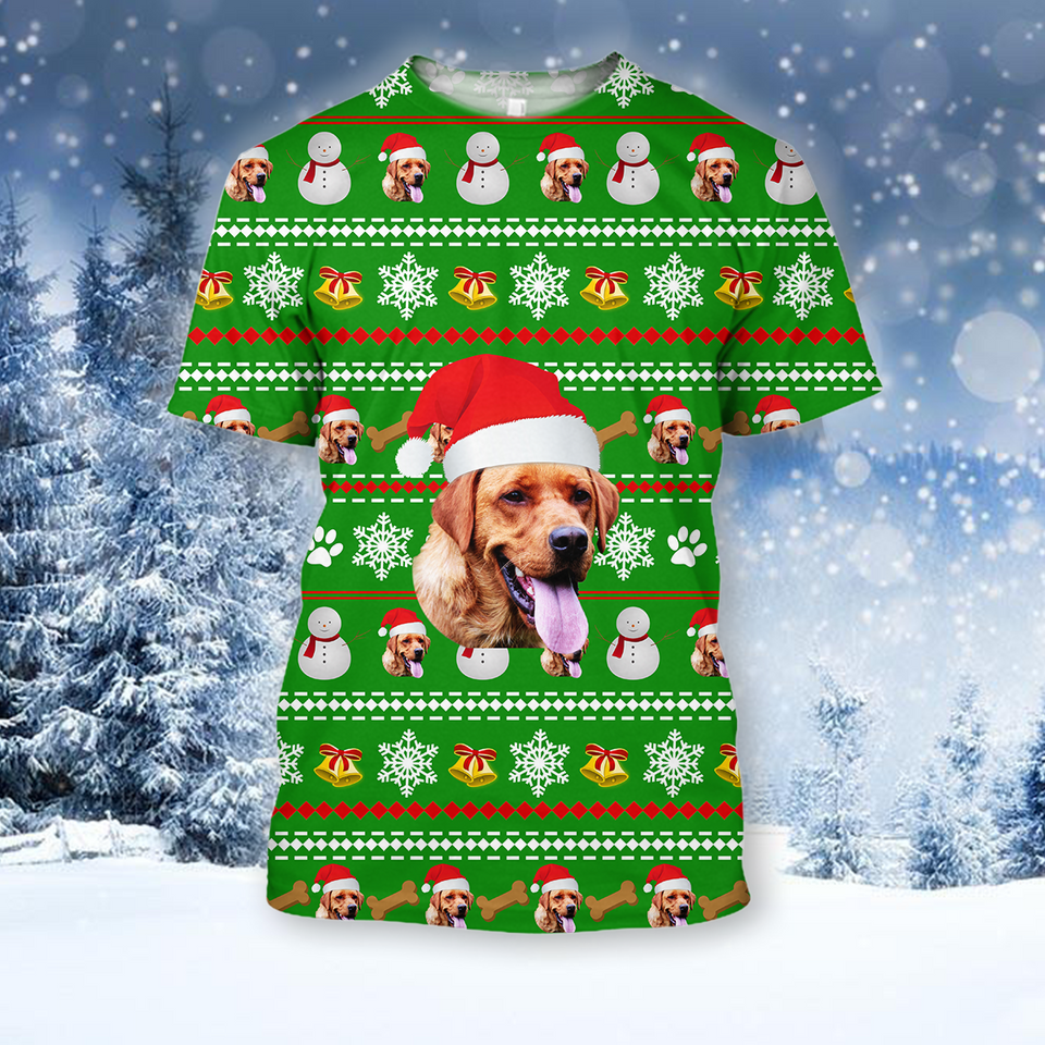 Apparel 3D All Over Print Dog Christmas - Love Mine Gifts