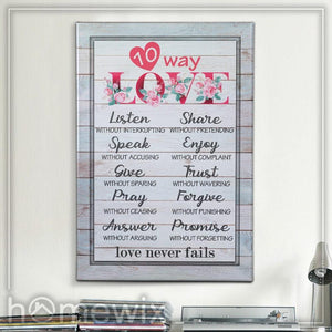 10 Ways To Love Canvas And Poster | Wall Decor