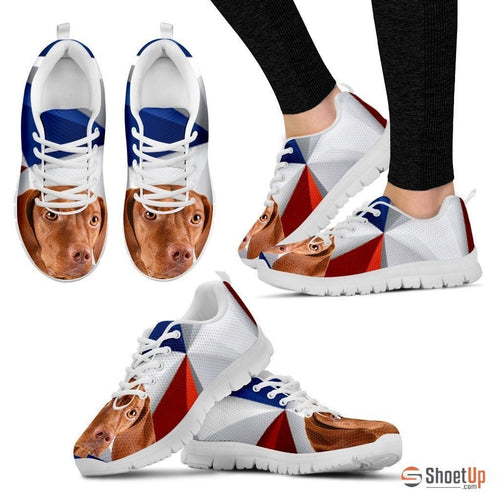 Shoes Sneaker Vizsla Dog Sneakers Running, Sneaker Personalized Shoes Custom Name, Text for Women, Men - Love Mine Gifts
