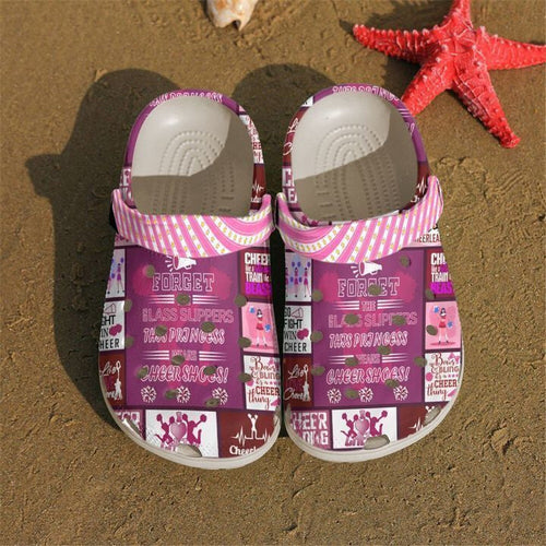 Cheerleading Go Fight Win Cheer , Comfy Footwear Personalized Clogs