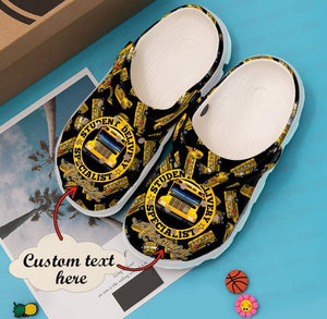 Bus Driver Student Delivery Specialist Sku 349 Shoes Personalized Clogs