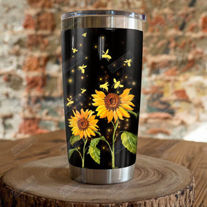 Tumbler Personalized Bee Th1610184Cl Stainless Steel Tumbler Travel Customize Name, Text, Number, Image - Love Mine Gifts