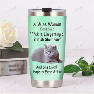 Personalized British Shorthair Cat Th1610347Cl Tumbler