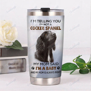 Personalized Cocker Spaniel Dog Th1610632Cl Tumbler