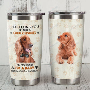 Personalized Cocker Spaniel Dog Th1610628Cl Tumbler