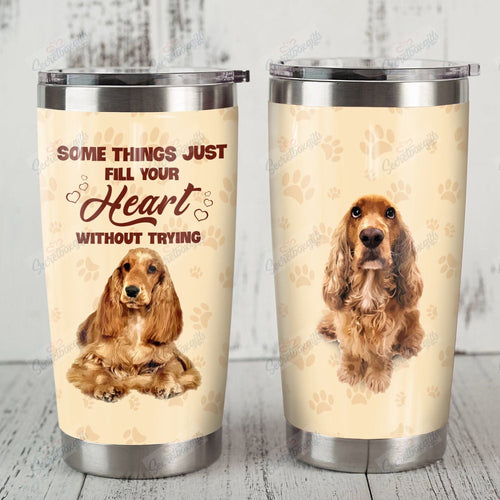 Personalized Cocker Spaniel Dog Th1610636Cl Tumbler