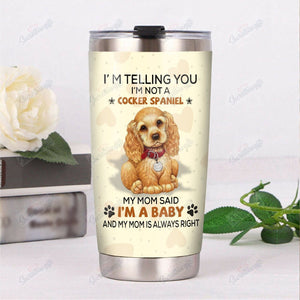Personalized Cocker Spaniel Dog Th1610626Cl Tumbler