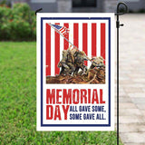 Memorial Day, All Gave Some - Some Gave All | Army Veteran American | Garden Flag | House Flag | Outdoor Decor