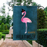 Halloween Pink Cranes | Halloween Yard Decor | Garden Flag | House Flag | Outdoor Decor