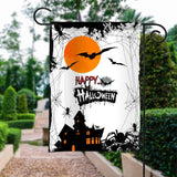 Happy Halloween Flag | Halloween Yard Decor | Garden Flag | House Flag | Outdoor Decor