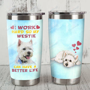 Personalized Westie Dog Th1910229Cl Tumbler