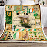 Ireland Fleece Blanket