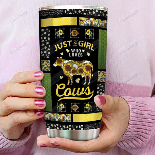 Personalized Farm Animals Cow Girls Th0911392Cl Tumbler