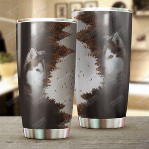 Tumbler Husky Stainless Steel Personalized Stainless Steel Tumbler Customize Name, Text, Number Dhmia - Love Mine Gifts