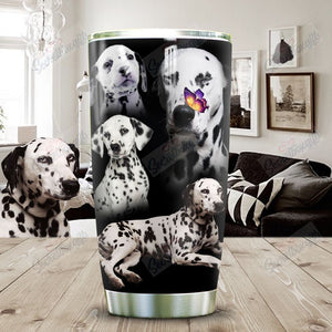 Tumbler Dalmatian Dt0701086P Stainless Steel Tumbler Travel Customize Name, Text, Number, Image - Love Mine Gifts