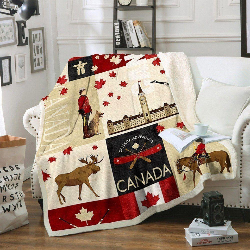 Canadian Fleece Blanket