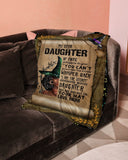 Witch If Fate Whispers To U Can't-Mom To Daughter Fleece Blanket
