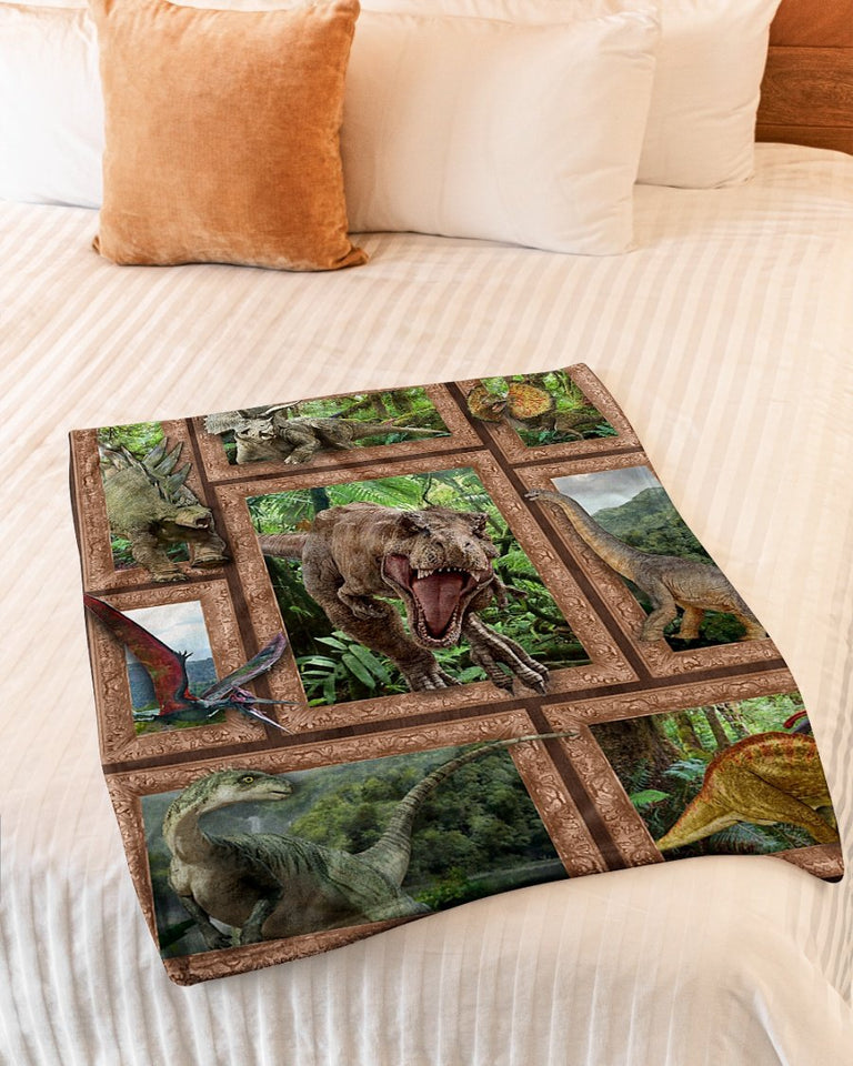 Fleece Blanket 3d Dinosaur Bedding Fleece Blanket Print 3D, Unisex, Kid, Adult - Love Mine Gifts