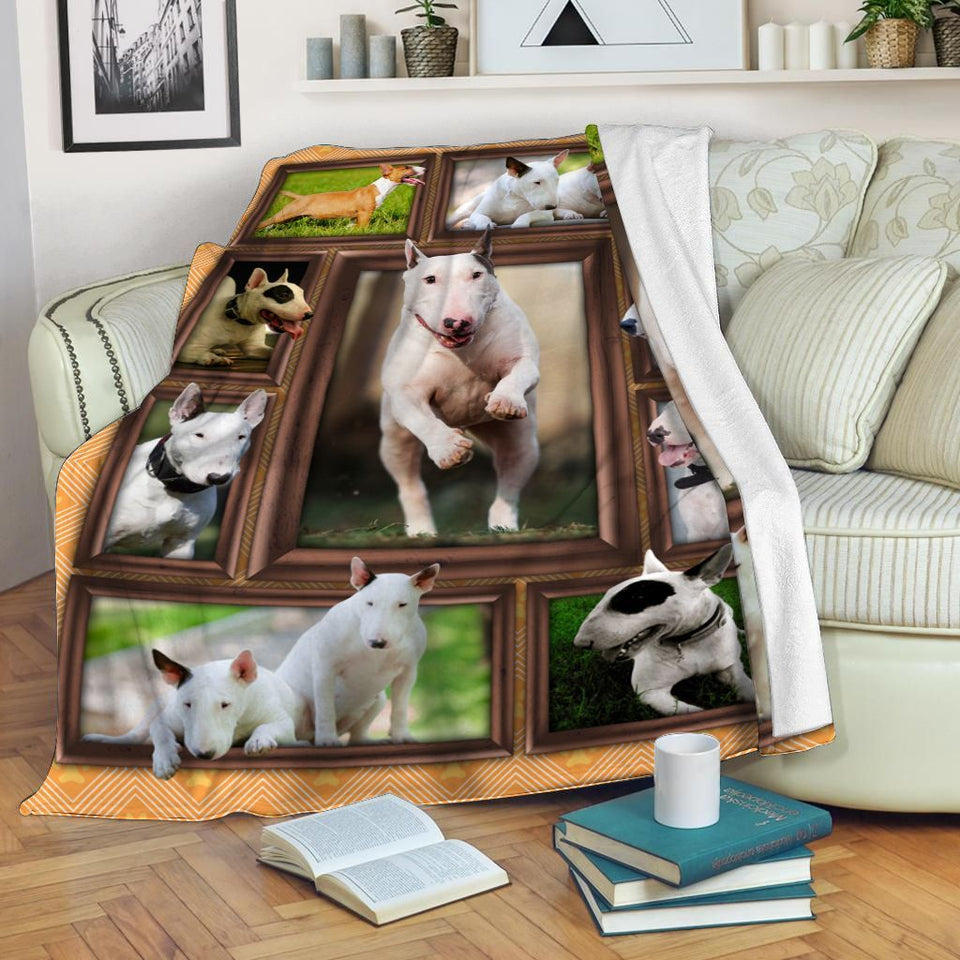 Amazing Bull Terrier Fleece Blanket